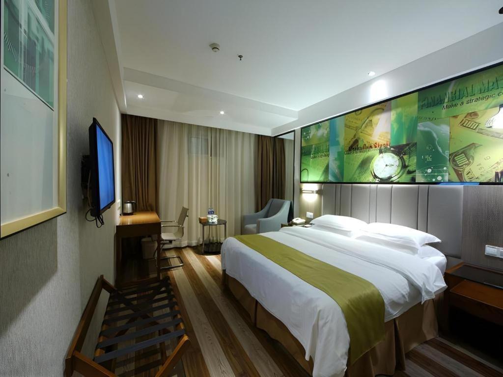 Greentree Inn Fujian Fuzhou Software Park River View Business Hotel Bagian luar foto