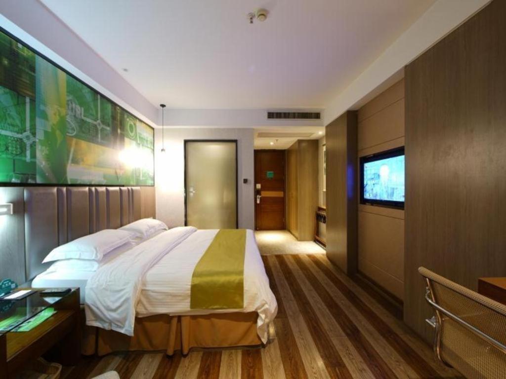 Greentree Inn Fujian Fuzhou Software Park River View Business Hotel Bagian luar foto