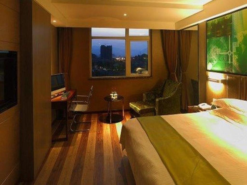 Greentree Inn Fujian Fuzhou Software Park River View Business Hotel Bagian luar foto