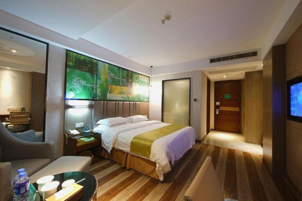 Greentree Inn Fujian Fuzhou Software Park River View Business Hotel Bagian luar foto