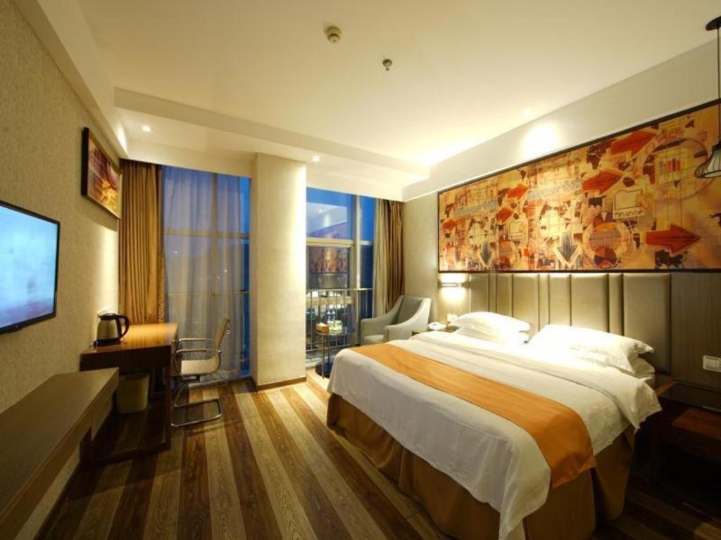 Greentree Inn Fujian Fuzhou Software Park River View Business Hotel Bagian luar foto