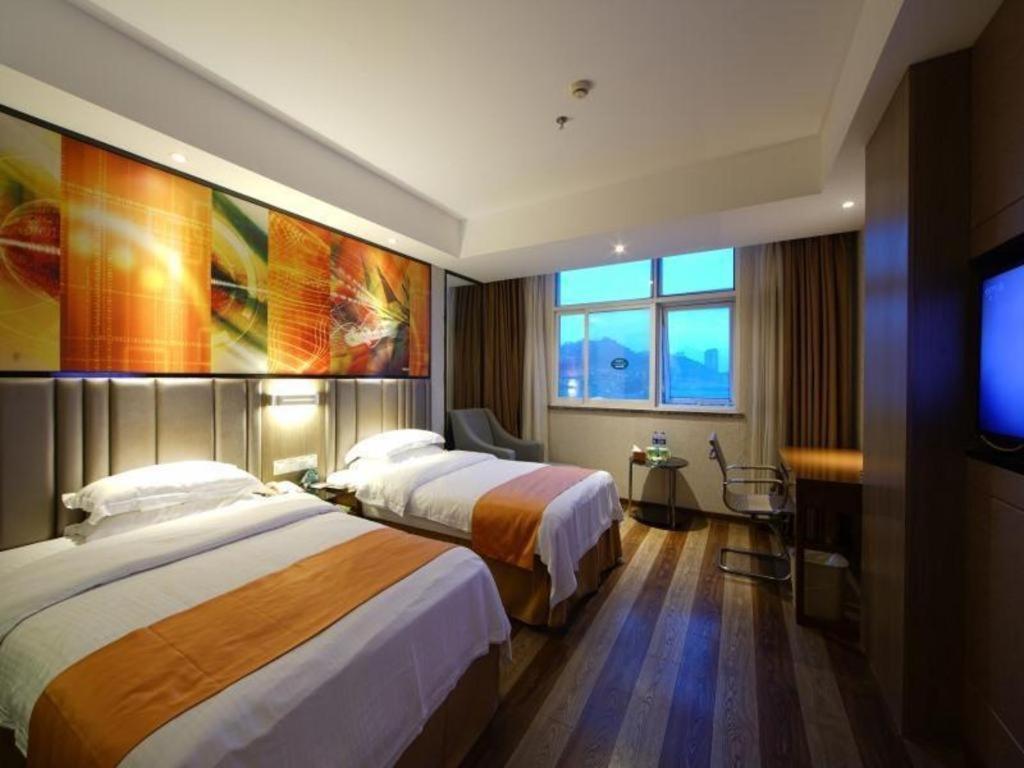 Greentree Inn Fujian Fuzhou Software Park River View Business Hotel Bagian luar foto