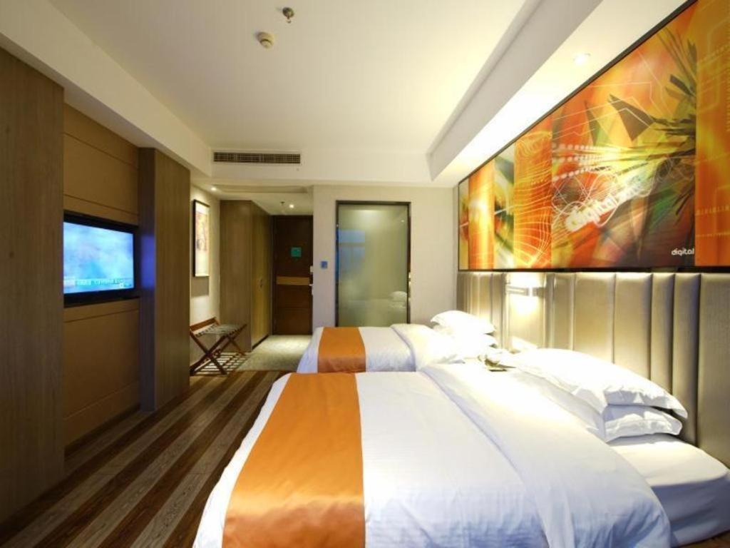 Greentree Inn Fujian Fuzhou Software Park River View Business Hotel Bagian luar foto
