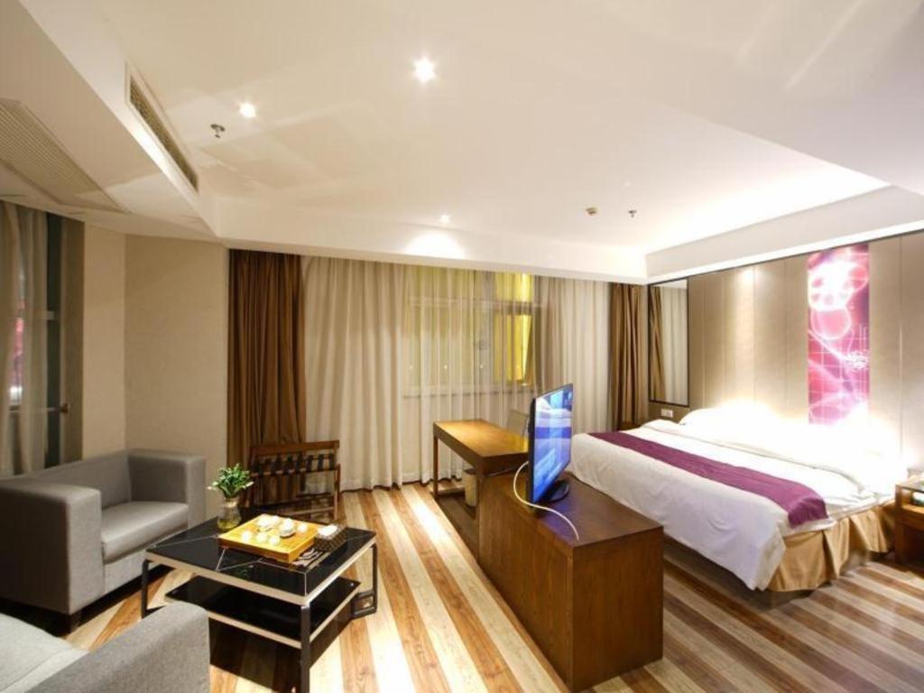 Greentree Inn Fujian Fuzhou Software Park River View Business Hotel Bagian luar foto