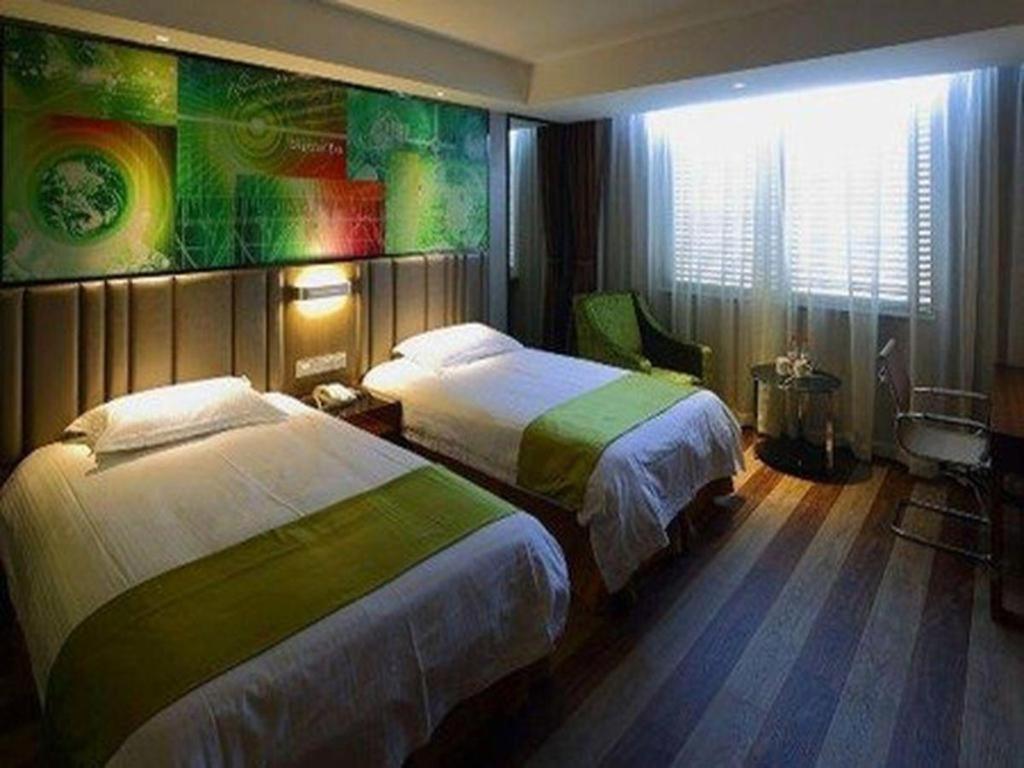Greentree Inn Fujian Fuzhou Software Park River View Business Hotel Bagian luar foto