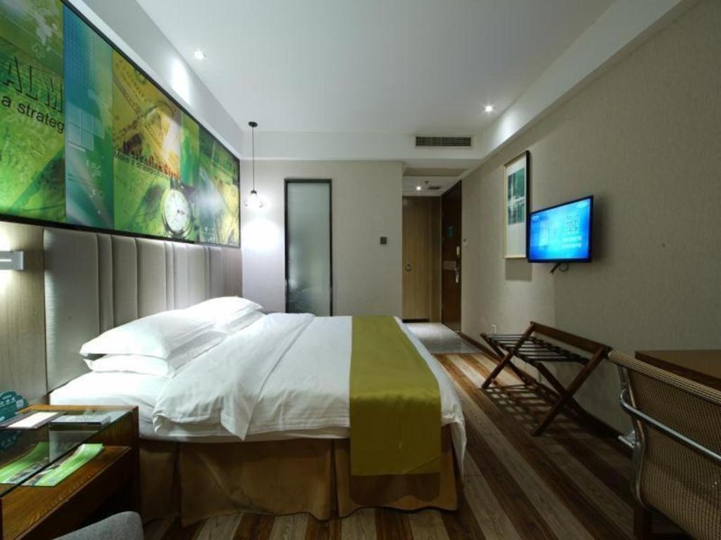 Greentree Inn Fujian Fuzhou Software Park River View Business Hotel Bagian luar foto