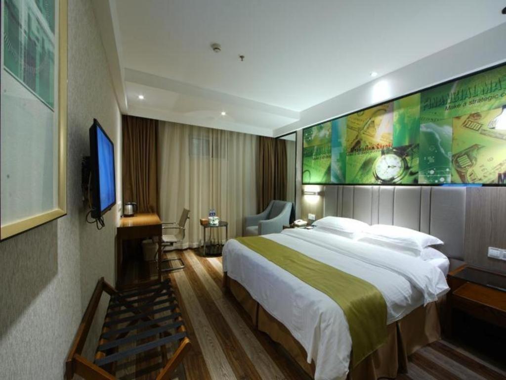 Greentree Inn Fujian Fuzhou Software Park River View Business Hotel Bagian luar foto