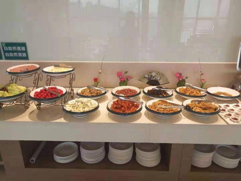 Greentree Inn Fujian Fuzhou Software Park River View Business Hotel Bagian luar foto